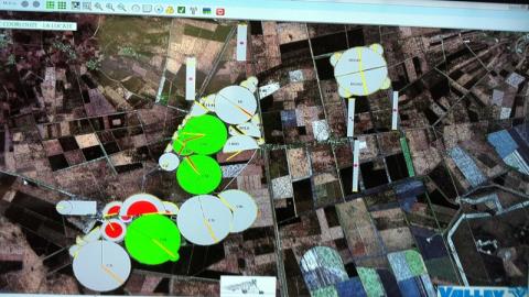 Le GPS permet le guidage automatique des tracteurs agricoles et des systèmes d’irrigation par pivot.