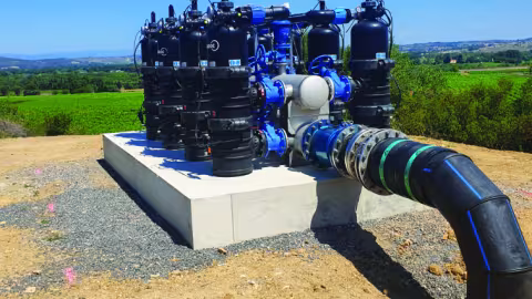 Why does irrigation water need to be filtered