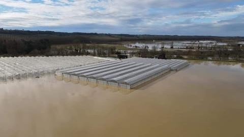 Exceptional flooding in France