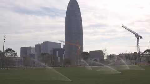 Barcelone ville verte