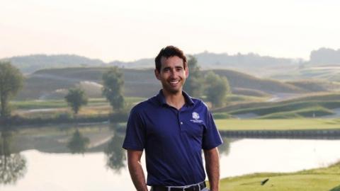 Alejandro Reyes, the Golf National course superintendent 